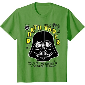 image:imageKids Star Wars Darth Vader Doodles Join Me Boys TShirt TShirtGrass Green