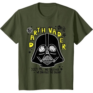 image:imageKids Star Wars Darth Vader Doodles Join Me Boys TShirt TShirtOlive Green